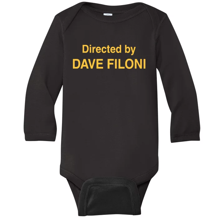 Directed By Dave Filoni Baby Long Sleeve Bodysuit