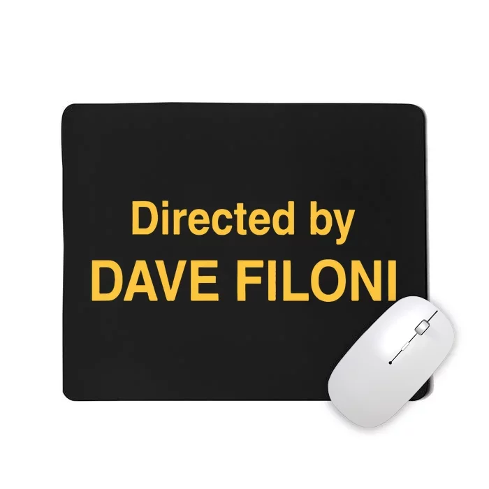 Directed By Dave Filoni Mousepad