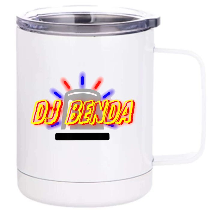 Dj Benda Front & Back 12oz Stainless Steel Tumbler Cup