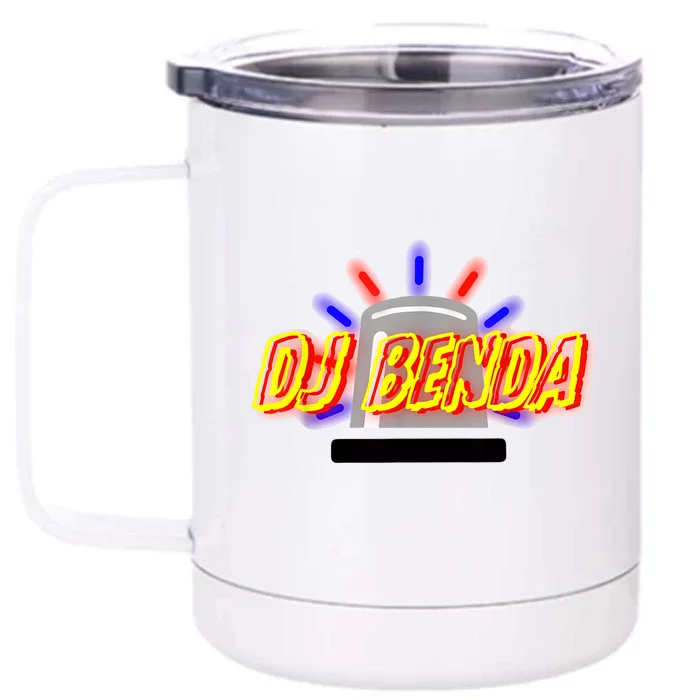 Dj Benda Front & Back 12oz Stainless Steel Tumbler Cup