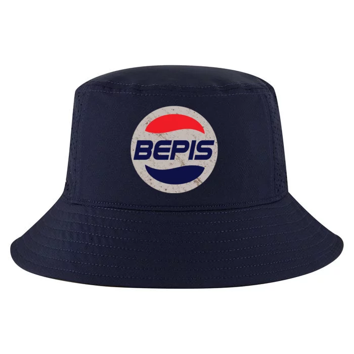 Distressed BEPIS Dank Meme Cool Comfort Performance Bucket Hat