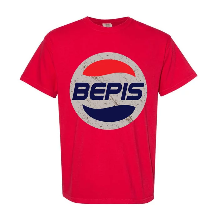 Distressed BEPIS Dank Meme Garment-Dyed Heavyweight T-Shirt