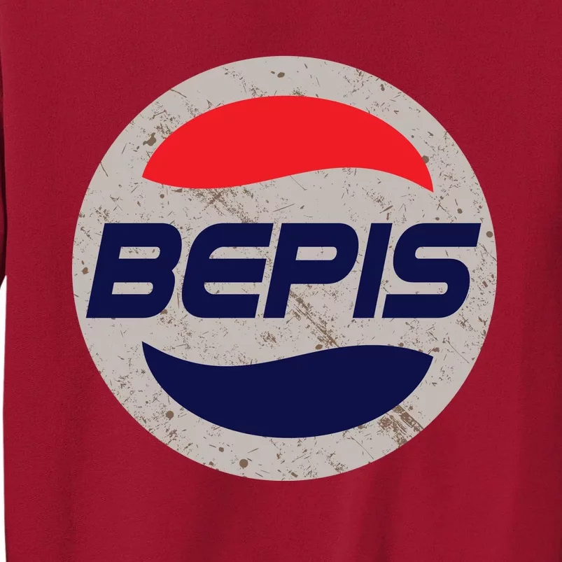 Distressed BEPIS Dank Meme Tall Sweatshirt