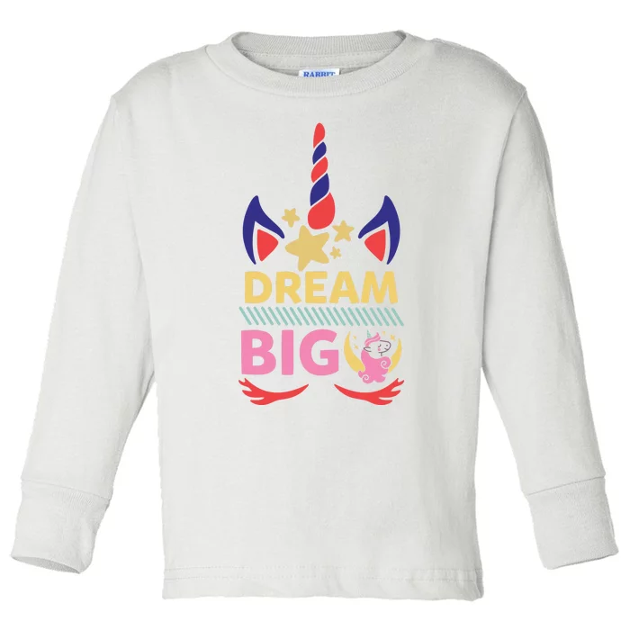 Dream Big Toddler Long Sleeve Shirt