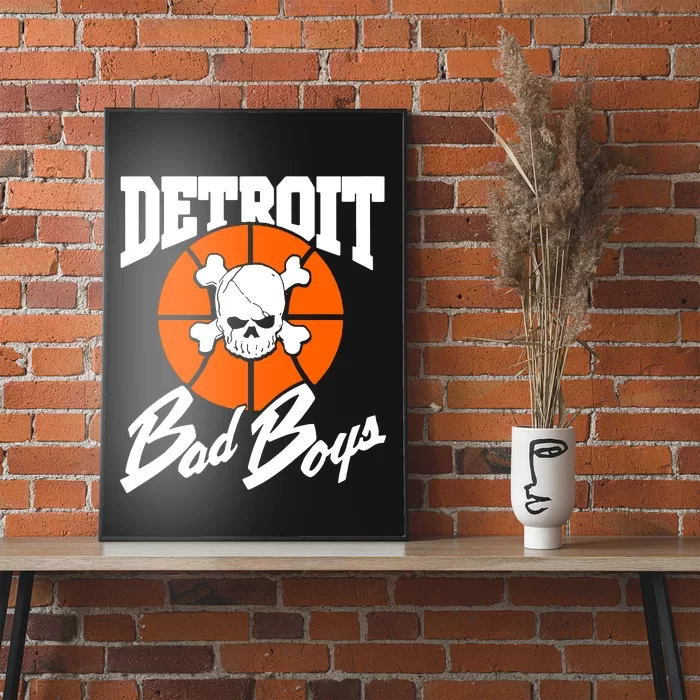 Detroit Basketball Poster