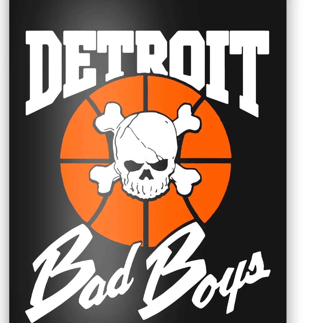 Detroit Basketball Poster