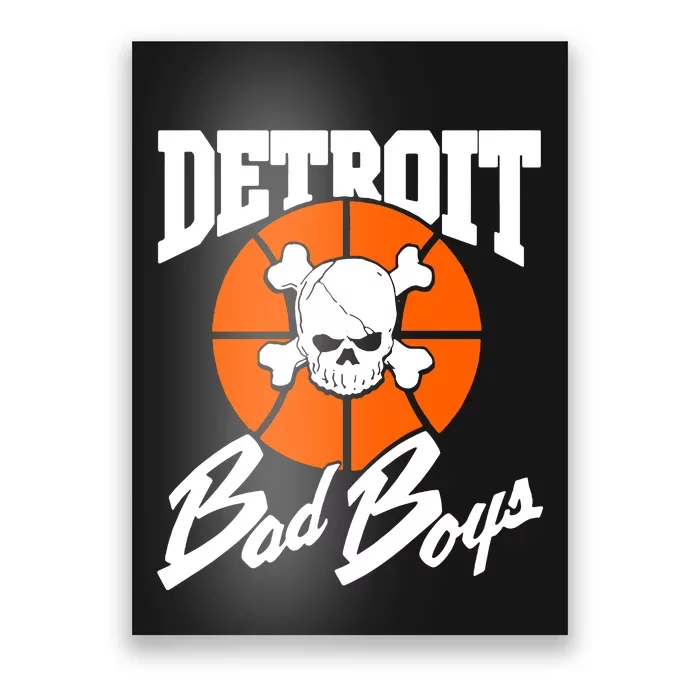 Detroit Basketball Poster