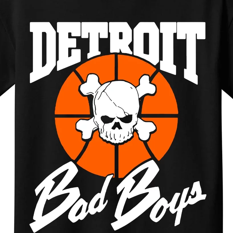 Detroit Basketball Kids T-Shirt