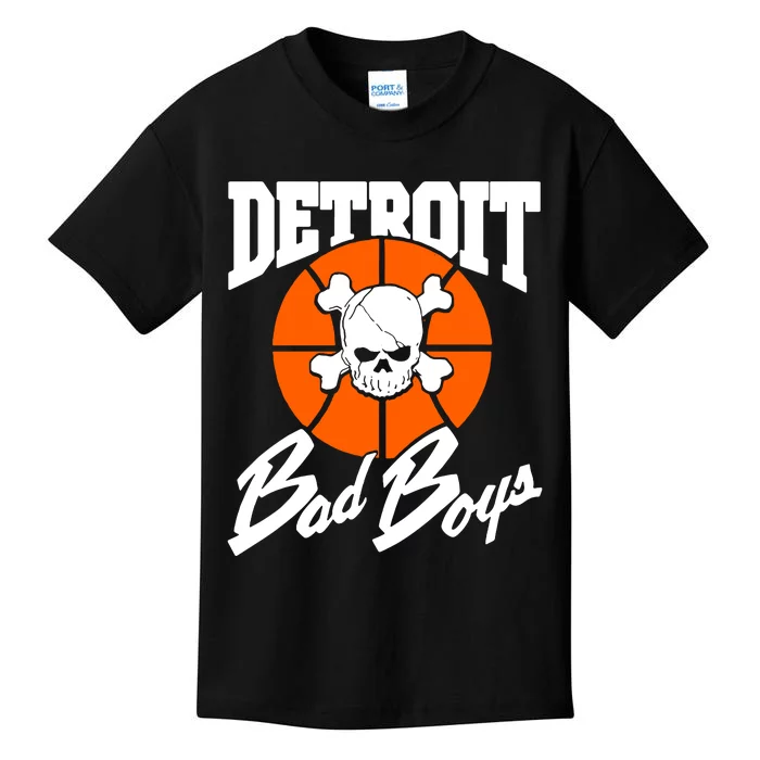 Detroit Basketball Kids T-Shirt