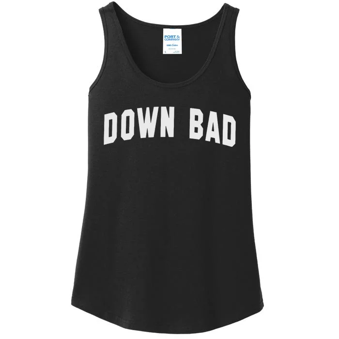 Down Bad Ladies Essential Tank