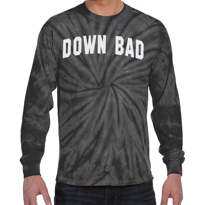 Down Bad Tie-Dye Long Sleeve Shirt