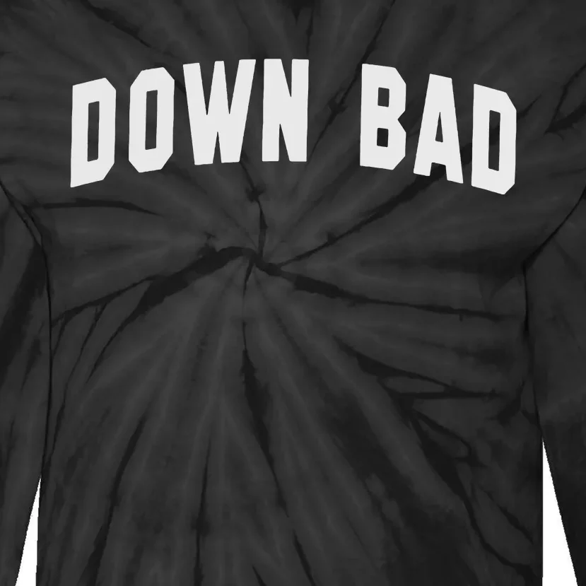 Down Bad Tie-Dye Long Sleeve Shirt