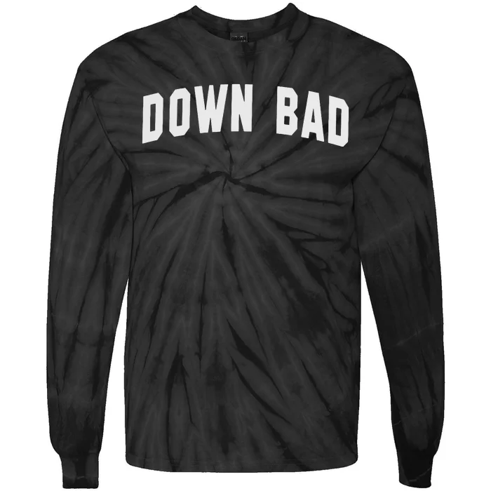 Down Bad Tie-Dye Long Sleeve Shirt