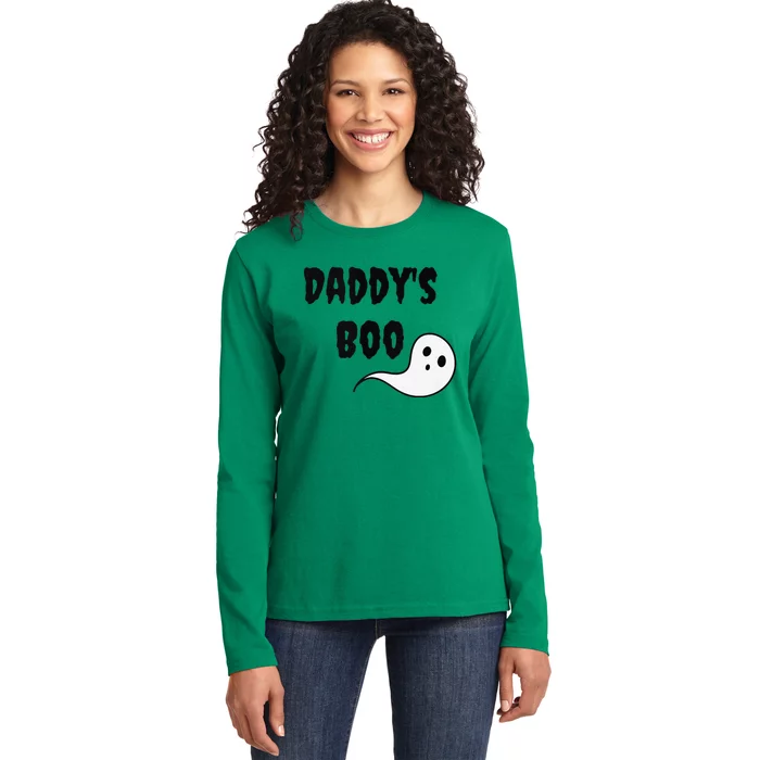 DaddyS Boo Ddlg Little Space Abdl Funny Halloween Gift Ladies Long Sleeve Shirt