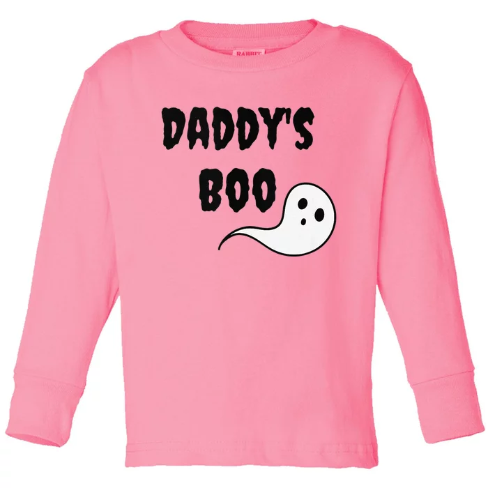 DaddyS Boo Ddlg Little Space Abdl Funny Halloween Gift Toddler Long Sleeve Shirt