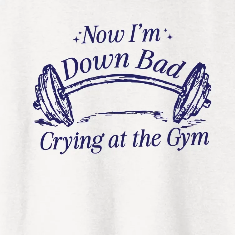 Down Bad Women's Crop Top Tee