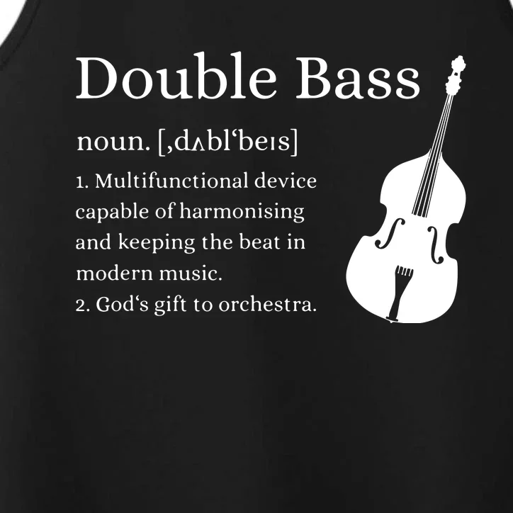 Double Bass Definition Upright Bass Instrument Performance Tank