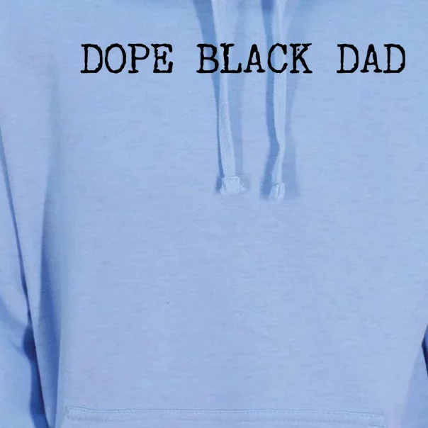 Dope Black Dad Black Fathers Matter For Dads Daddy Pops Gift Unisex Surf Hoodie