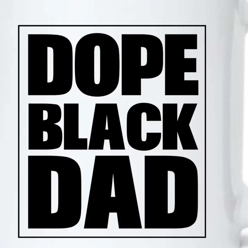 Dope Black Dad Black Fathers Matter 'S Black Afro Meaningful Gift Black Color Changing Mug