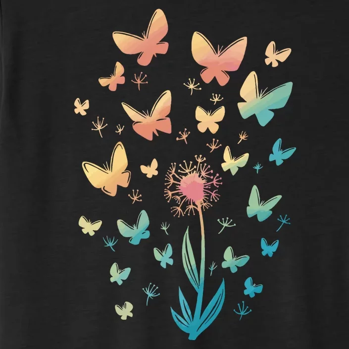 Dandelion Butterfly ChromaSoft Performance T-Shirt