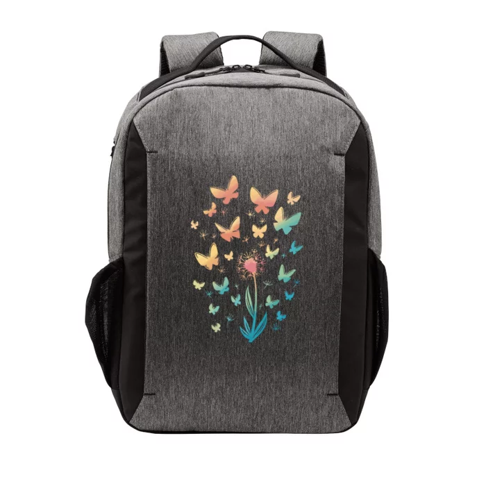 Dandelion Butterfly Vector Backpack