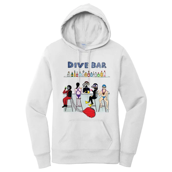 Dive Bar Women's Pullover Hoodie