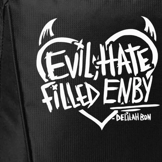 Delilah Bon Evil Hate Filled Enby City Backpack