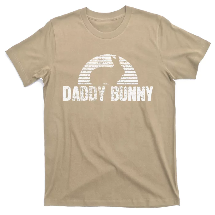 Daddy Bunny Easter Rabbit Gift Fathers Day T-Shirt