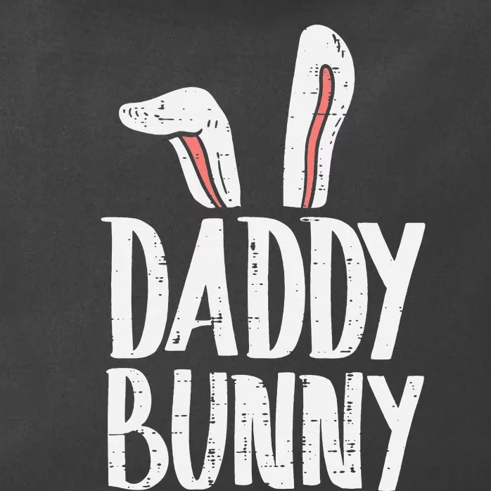 Daddy Bunny Ears Easter Family Matching Dad Father Papa Zip Tote Bag