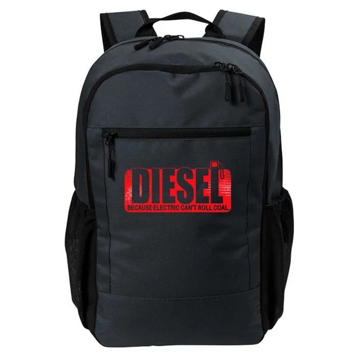 Diesel Because Electric Cant Roll Coal Truck Daily Commute Backpack