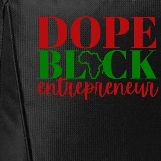 Dope Black Entrepreneur Gift Idea For Black Business Owners Gift City Backpack