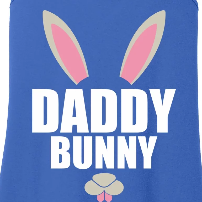 Daddy Bunny Easter Husband Easter Father Easter Dad Bunny Gift Ladies Essential Tank