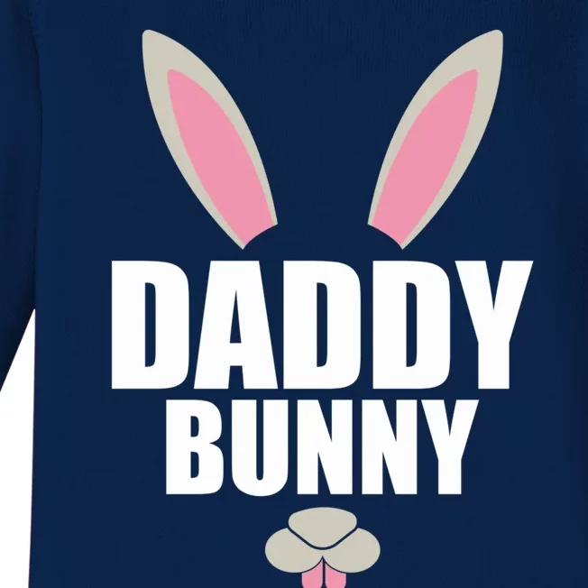 Daddy Bunny Easter Husband Easter Father Easter Dad Bunny Gift Baby Long Sleeve Bodysuit