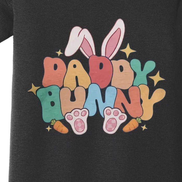 Daddy Bunny Easter Day Daddy Bunny Dad Easter Bunny Matching Family Baby Bodysuit