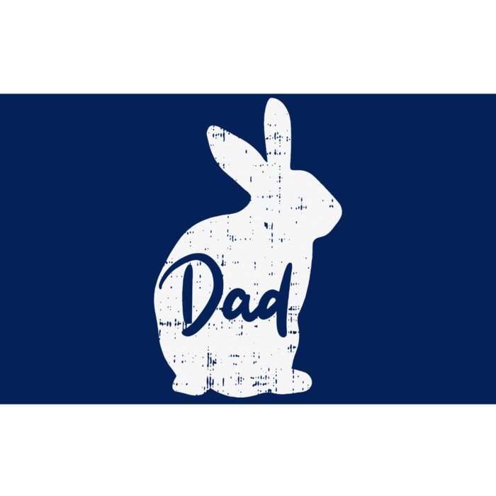 Dad Bunny Easter Day Cute Rabbit Daddy Papa Father Bumper Sticker