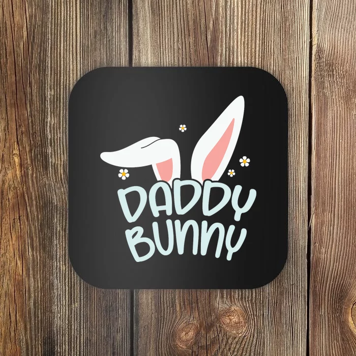 Daddy Bunny Easter Dad Father's Day Easter Day Coaster