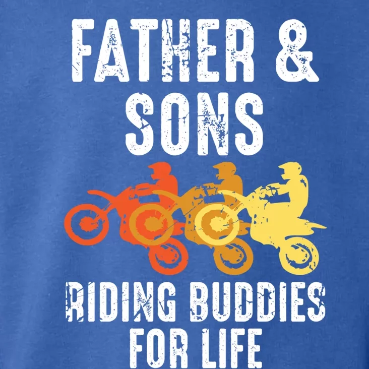 Dirt Bike Father And Son Riding Buddies For Life Cool Gift Toddler Hoodie