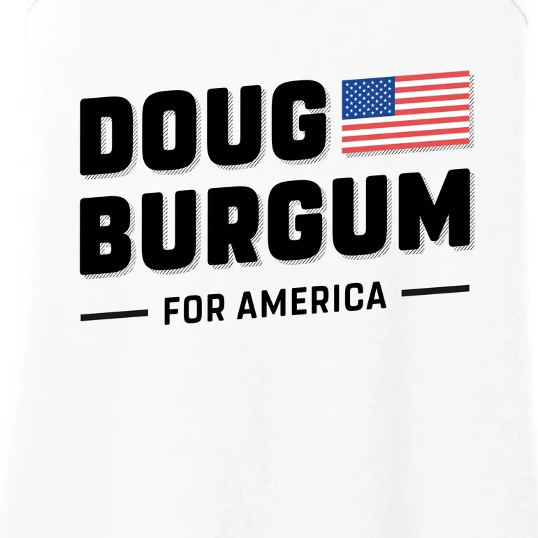 Doug Burgum For America 2024 Ladies Essential Tank