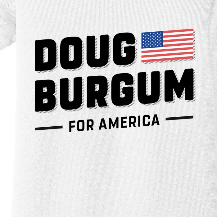 Doug Burgum For America 2024 Baby Bodysuit