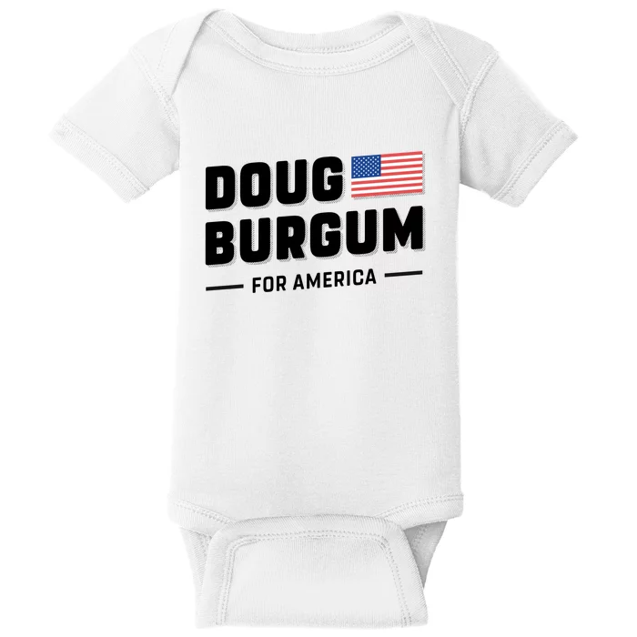 Doug Burgum For America 2024 Baby Bodysuit