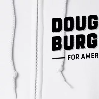 Doug Burgum For America 2024 Full Zip Hoodie