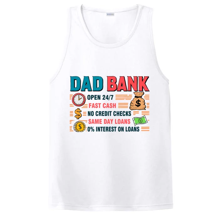 Dad Bank Fast Cash No Credits Checks Performance Tank