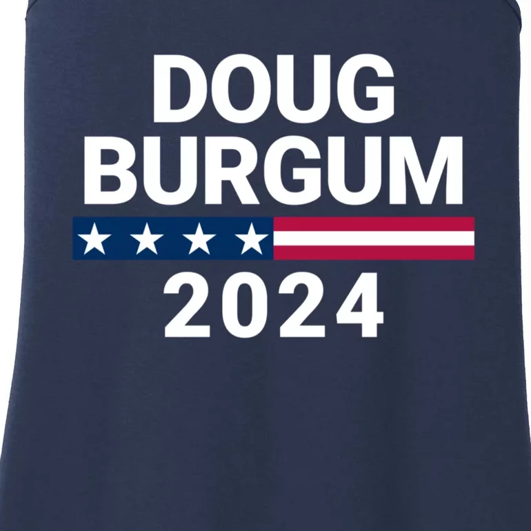 Doug Burgum For President 2024 Election Ladies Essential Tank