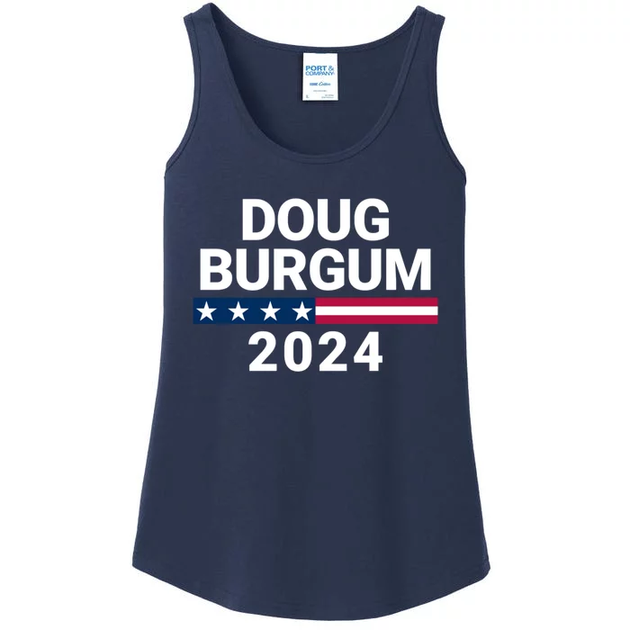 Doug Burgum For President 2024 Election Ladies Essential Tank