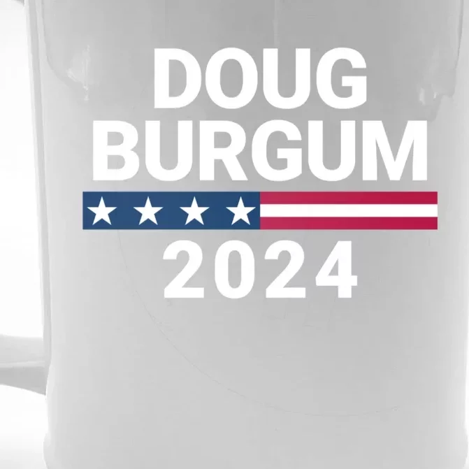 Doug Burgum For President 2024 Election Front & Back Beer Stein