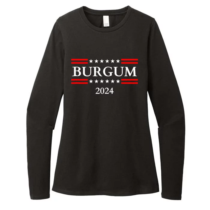 Doug Burgum For President 2024 Election Womens CVC Long Sleeve Shirt