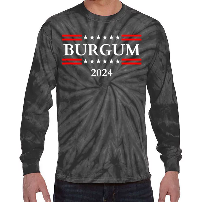 Doug Burgum For President 2024 Election Tie-Dye Long Sleeve Shirt