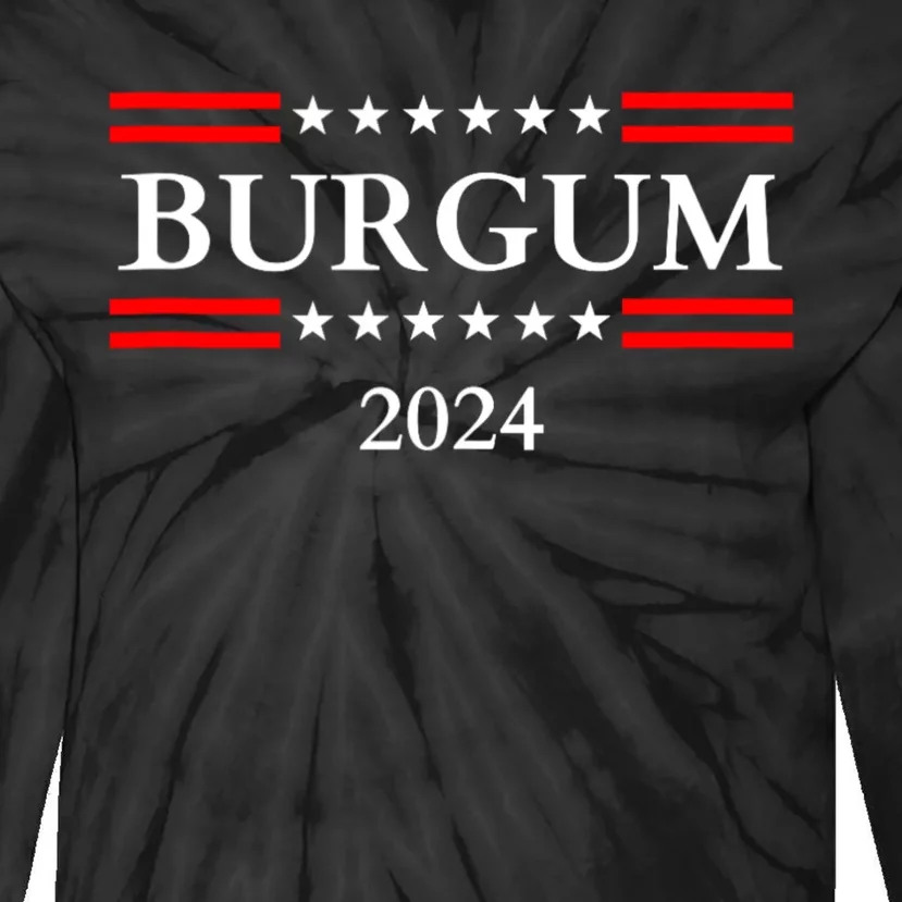 Doug Burgum For President 2024 Election Tie-Dye Long Sleeve Shirt