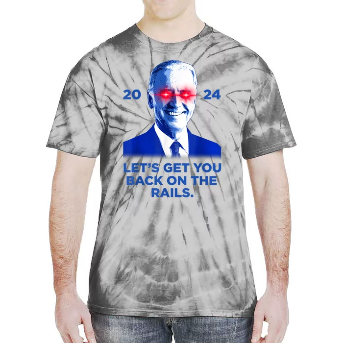 Dark Brandon Funny Joe Biden Campaign 2024 Tie-Dye T-Shirt