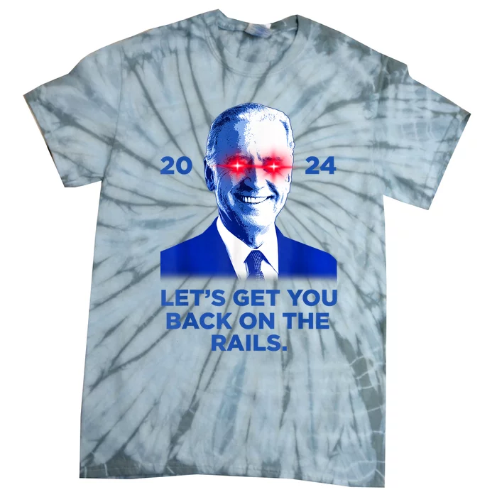 Dark Brandon Funny Joe Biden Campaign 2024 Tie-Dye T-Shirt